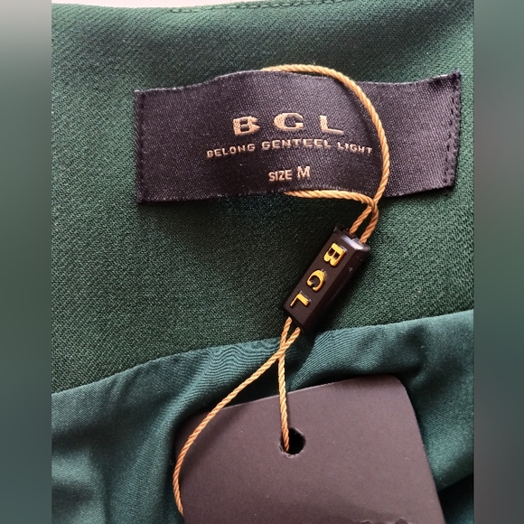 NWT BGL Green Dress Size M - Picture 10 of 11